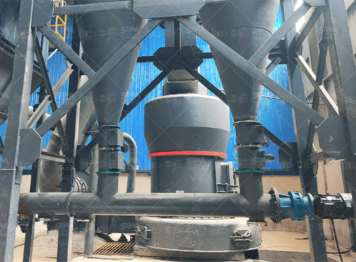 12 TPY Ligne de production de broyage de calcaire à Shandong, Chine
