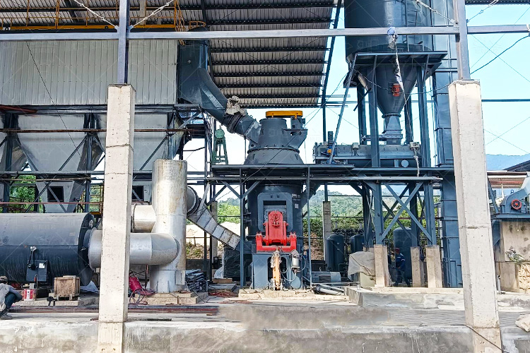 100 000 TPA lignes de production de poudre de charbon propre en Indonésie