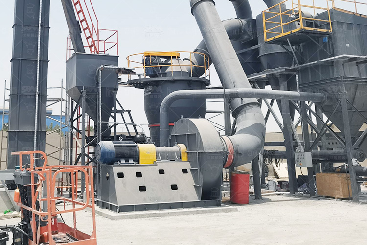Ligne de production de broyage de barite de 100 000 TPY aux Émirats arabes unis