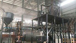 Bangladesh 4TPH Feldspar & usine de broyage de quartz