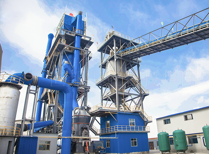 Plante de broyage de scories d'eau avec une production annuelle de 100 000 tonnes img